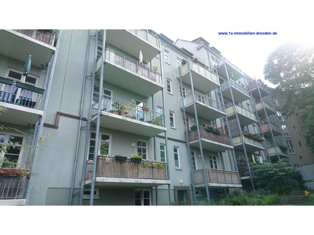 MW/2546, 2 - Raumwohnung mit Balkon in Dresden - Plauen