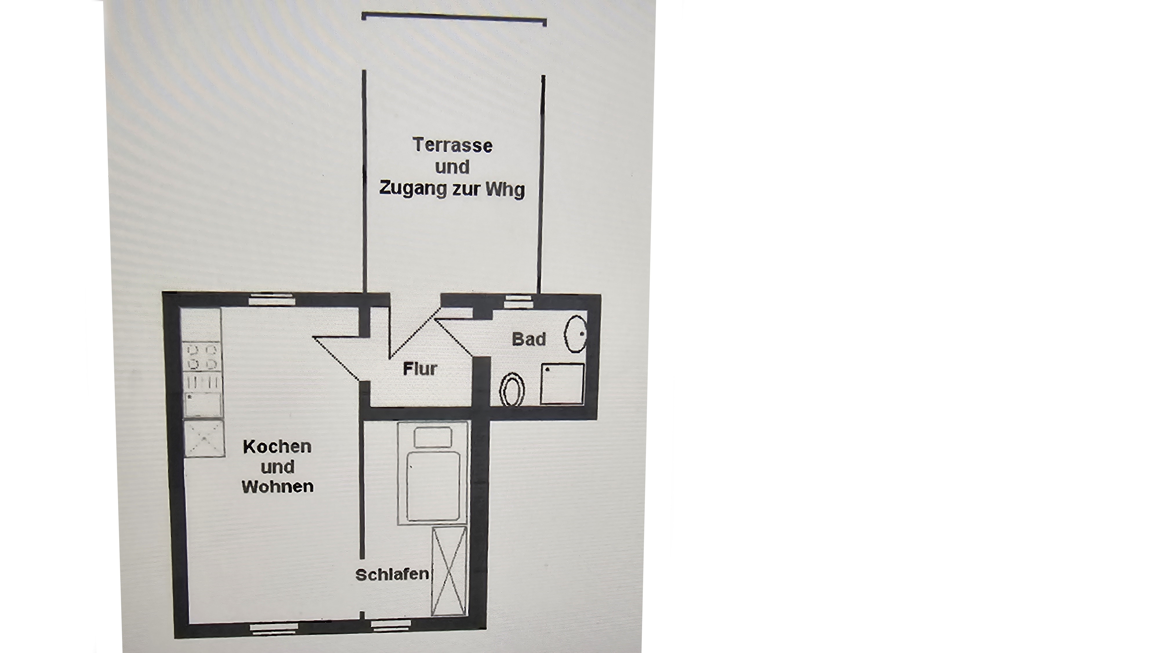 WM15/Kya, 2 - Raumwohnung mit Balkon in Kleinzschachwitz